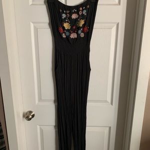 Tube top jumpsuit
